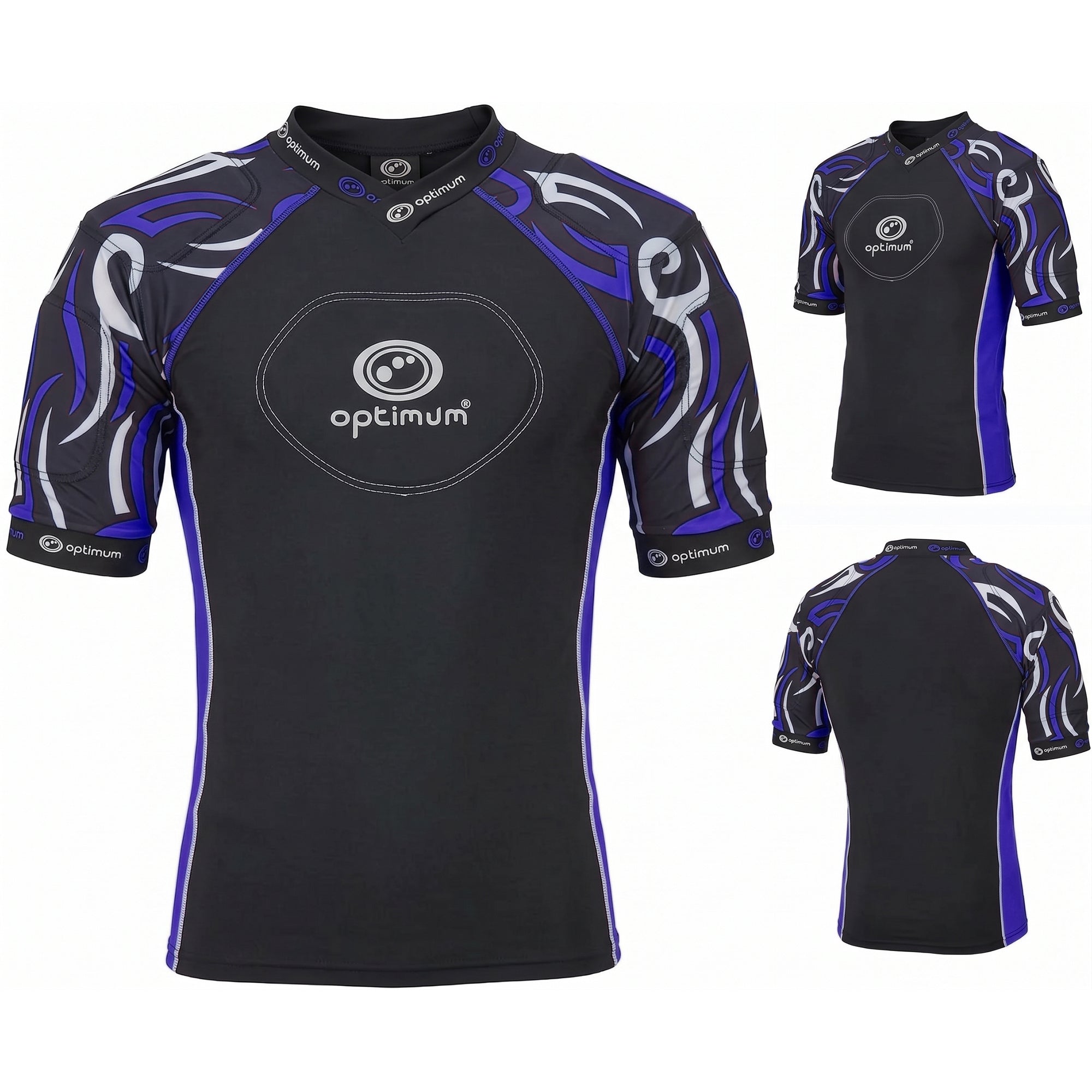 Optimum Razor Protective Top | Multi-Point Padded Rugby Body Armour