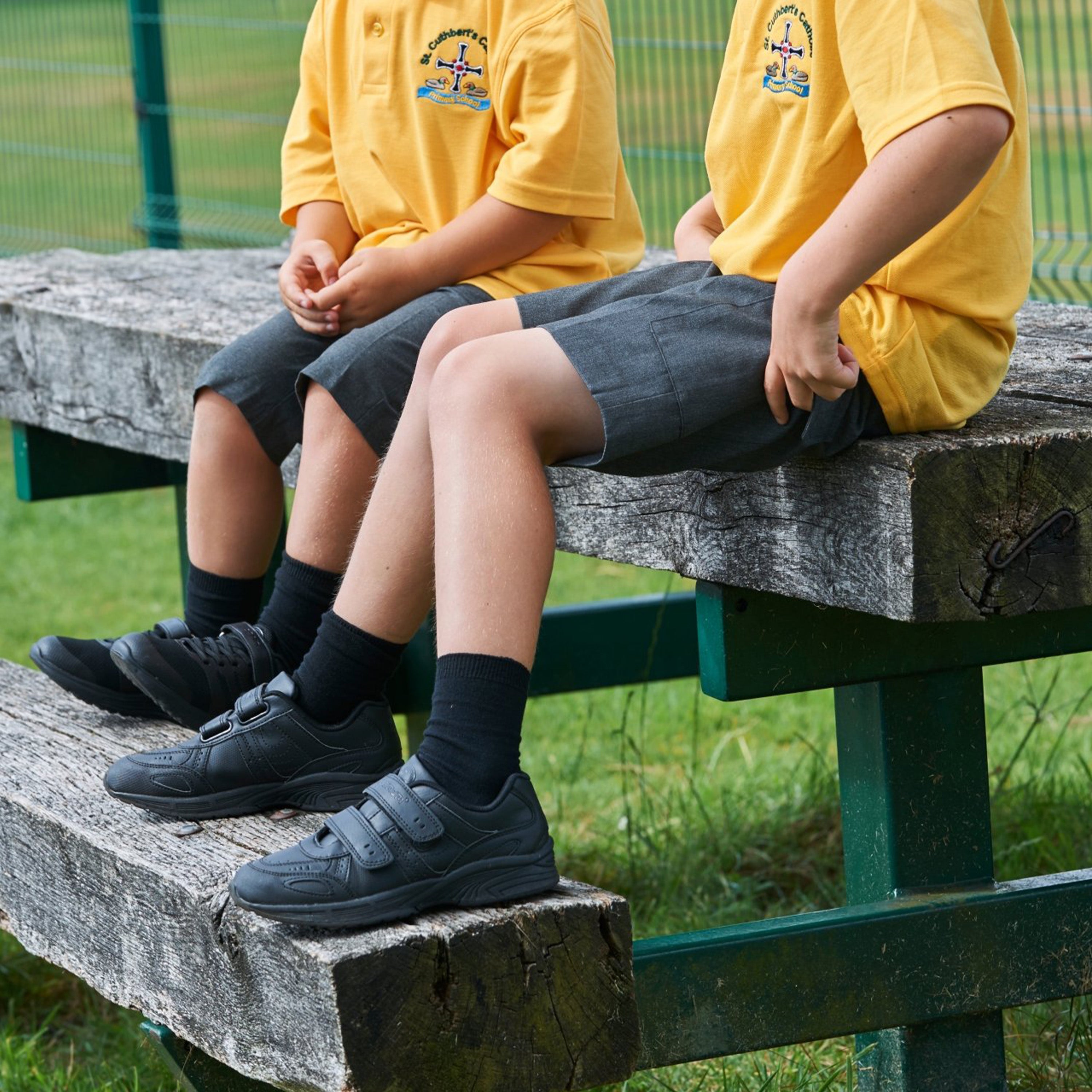 Optimum x17 Easy Fasten School Trainers (Infant and Junior) - Optimum