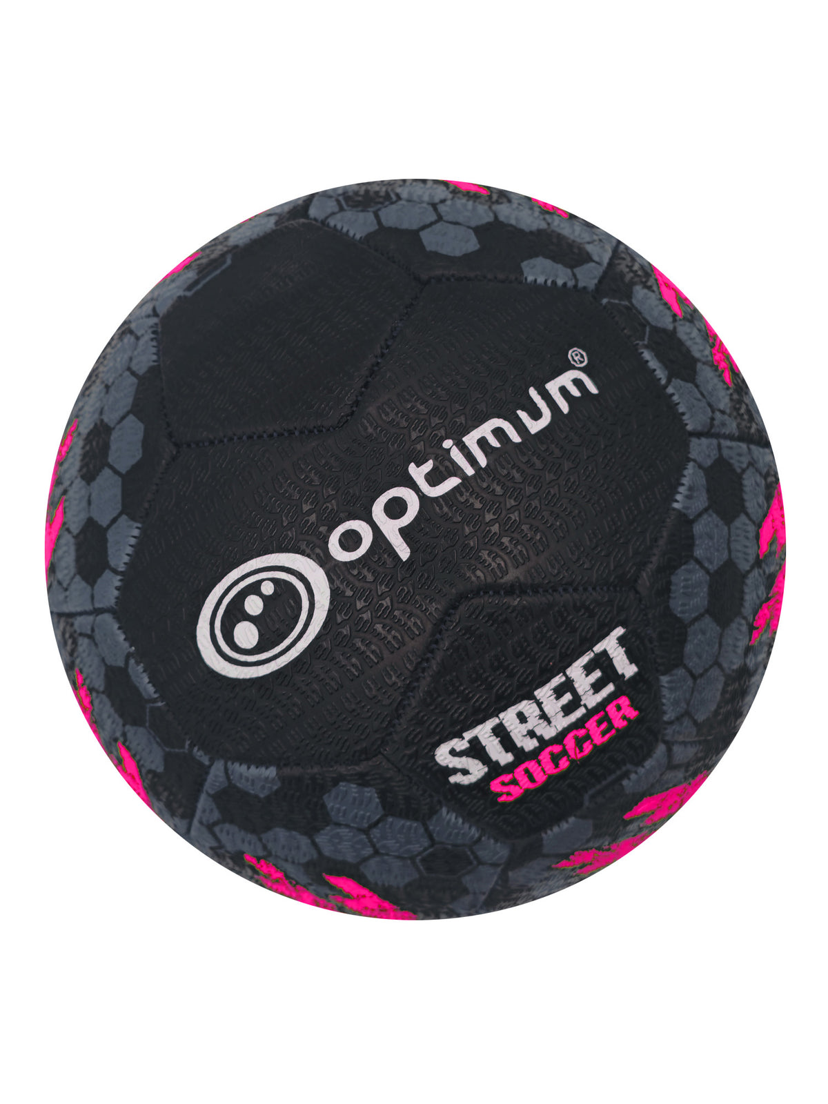 STREET FOOTBALL - BLACK/PINK - 4 | Premium Soccer Ball