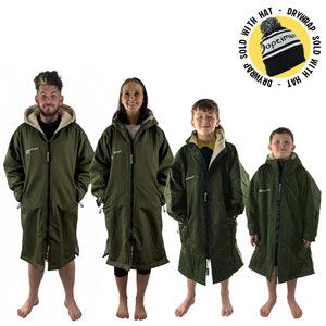 Drywrap Long Sleeve Changing Robe – Waterproof, Windproof, Fleece-Lined - Optimum