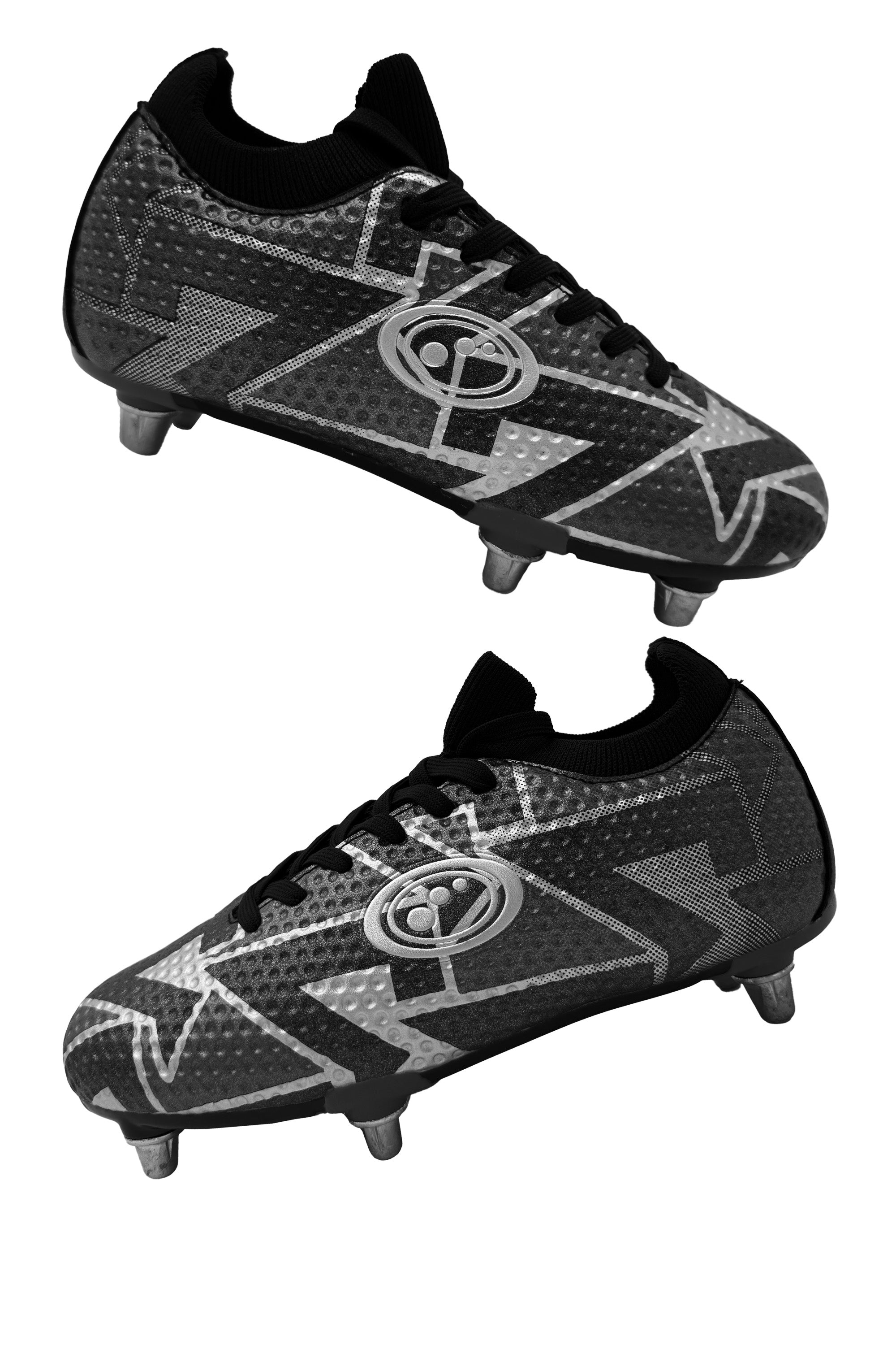 Aztec Junior Rugby Boots – 6 stud Lightweight, Sizes 1-6 UK [JRN] - Optimum
