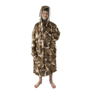 Drywrap Long Sleeve Changing Robe – Waterproof, Windproof, Fleece-Lined - Optimum
