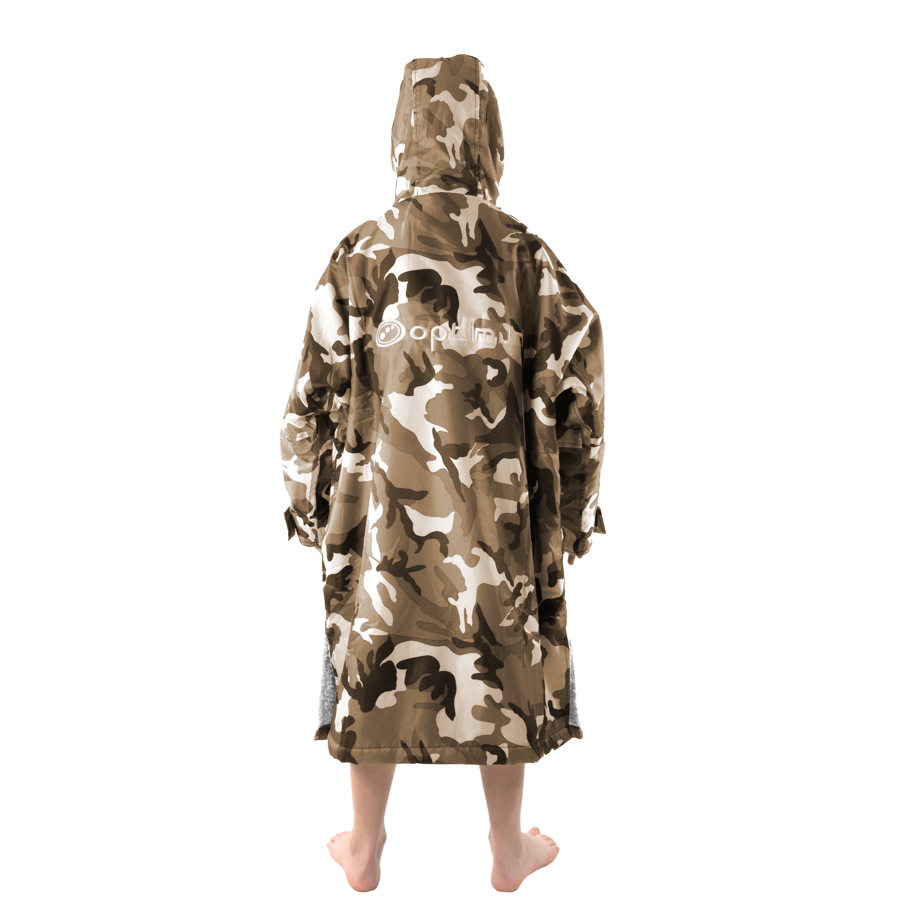 Drywrap Long Sleeve Changing Robe – Waterproof, Windproof, Fleece-Lined