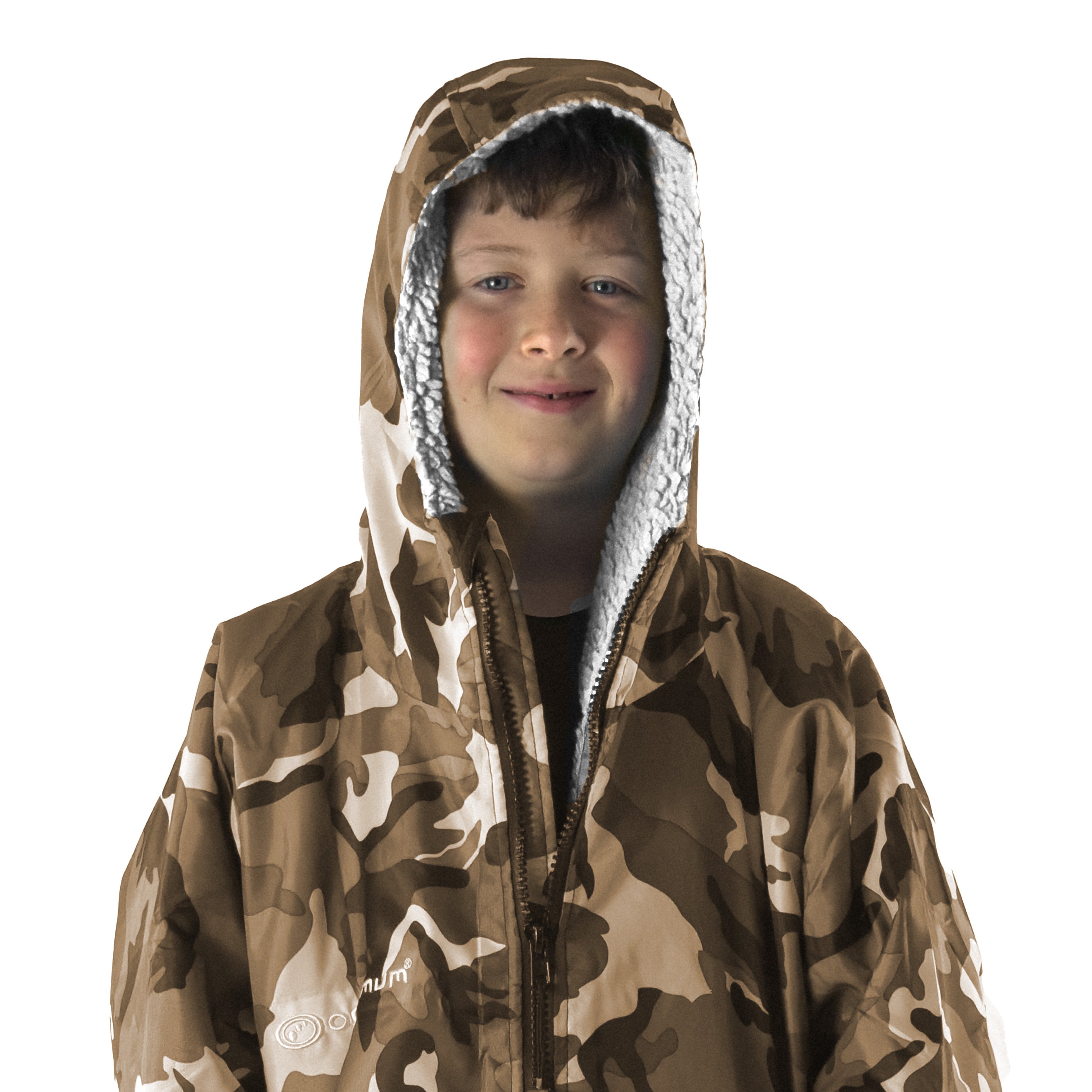 Drywrap Long Sleeve Changing Robe – Waterproof, Windproof, Fleece-Lined