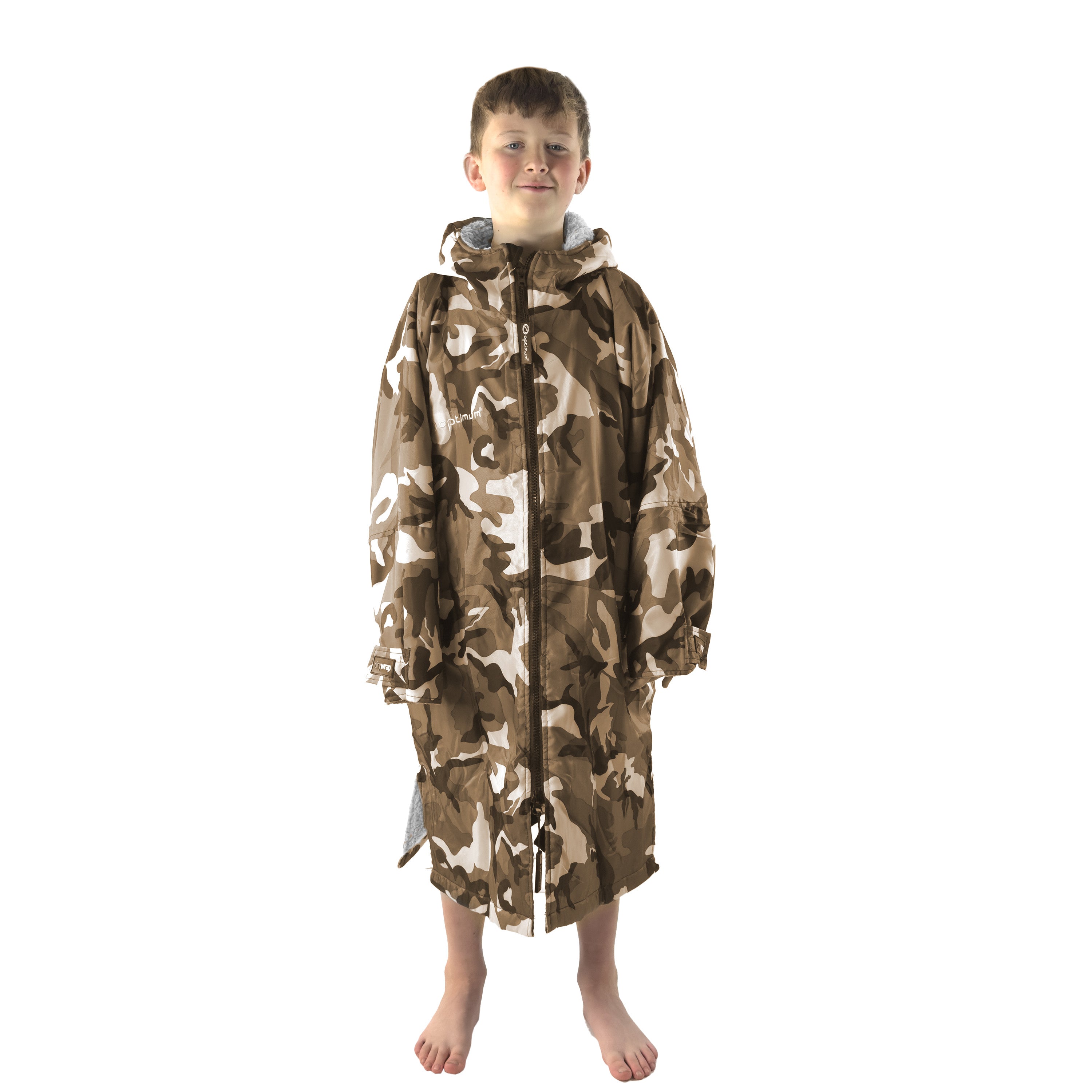 Drywrap Long Sleeve Changing Robe – Waterproof, Windproof, Fleece-Lined - Optimum