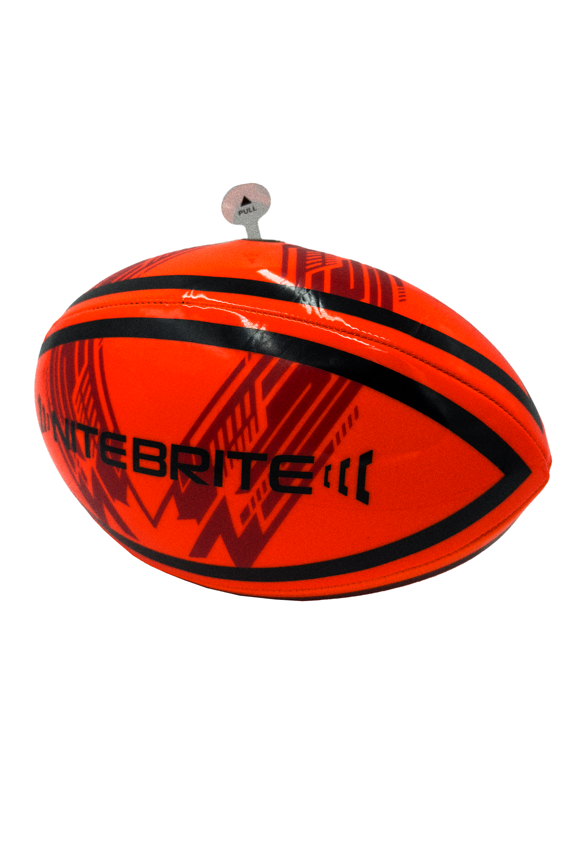 Optimum LED  Glow Rugby Ball Size 5 – Motion Activated with Auto-Off | Durable Water-Resistant Night Play | Includes Pump & Spare Batteries | UK Sports Brand