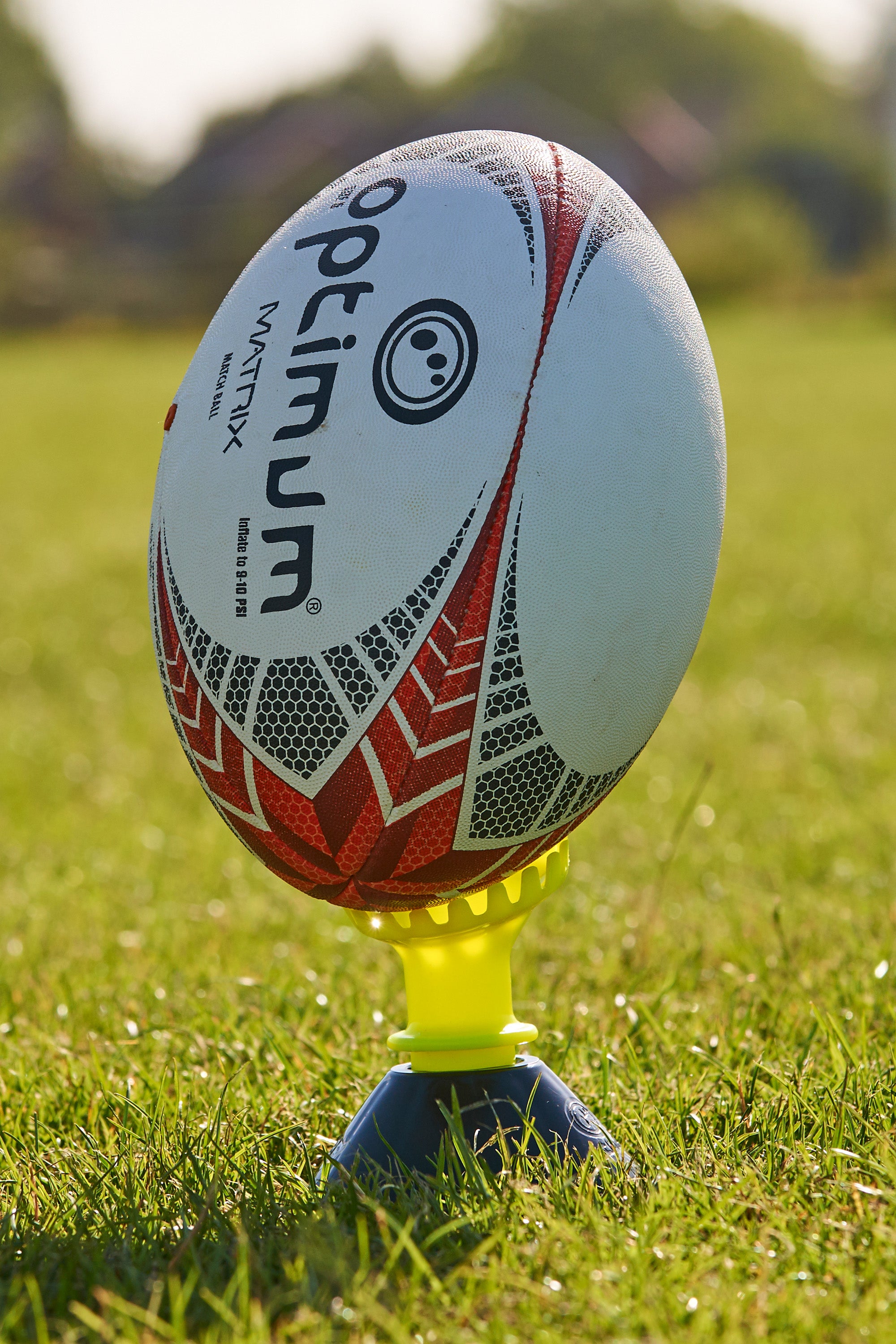 Matrix Match Quality Rugby Ball Size 5 – Durable Grip & Flight