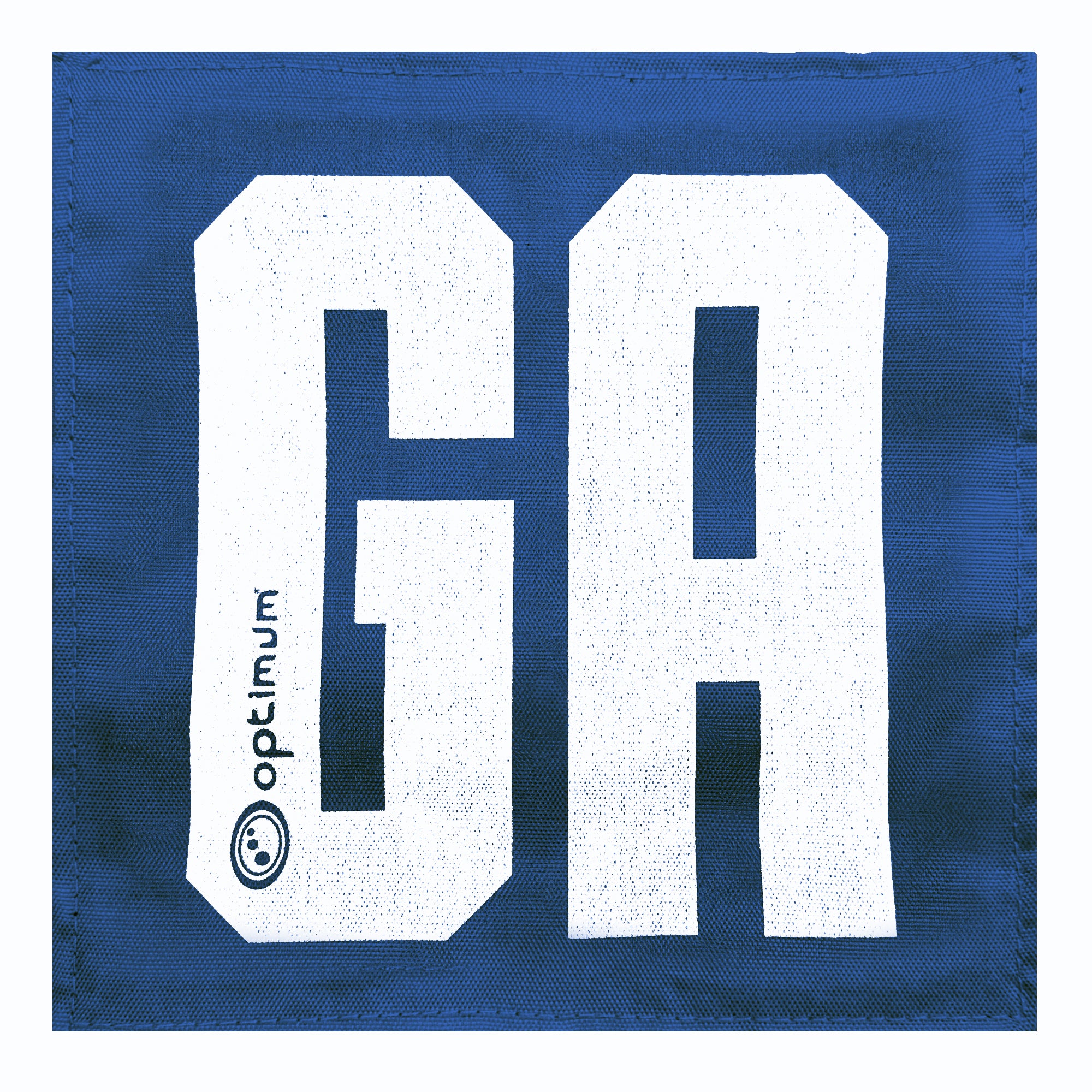 Netball Patches – Lightweight, Adjustable, Bold Lettering, 14-Pack - Optimum