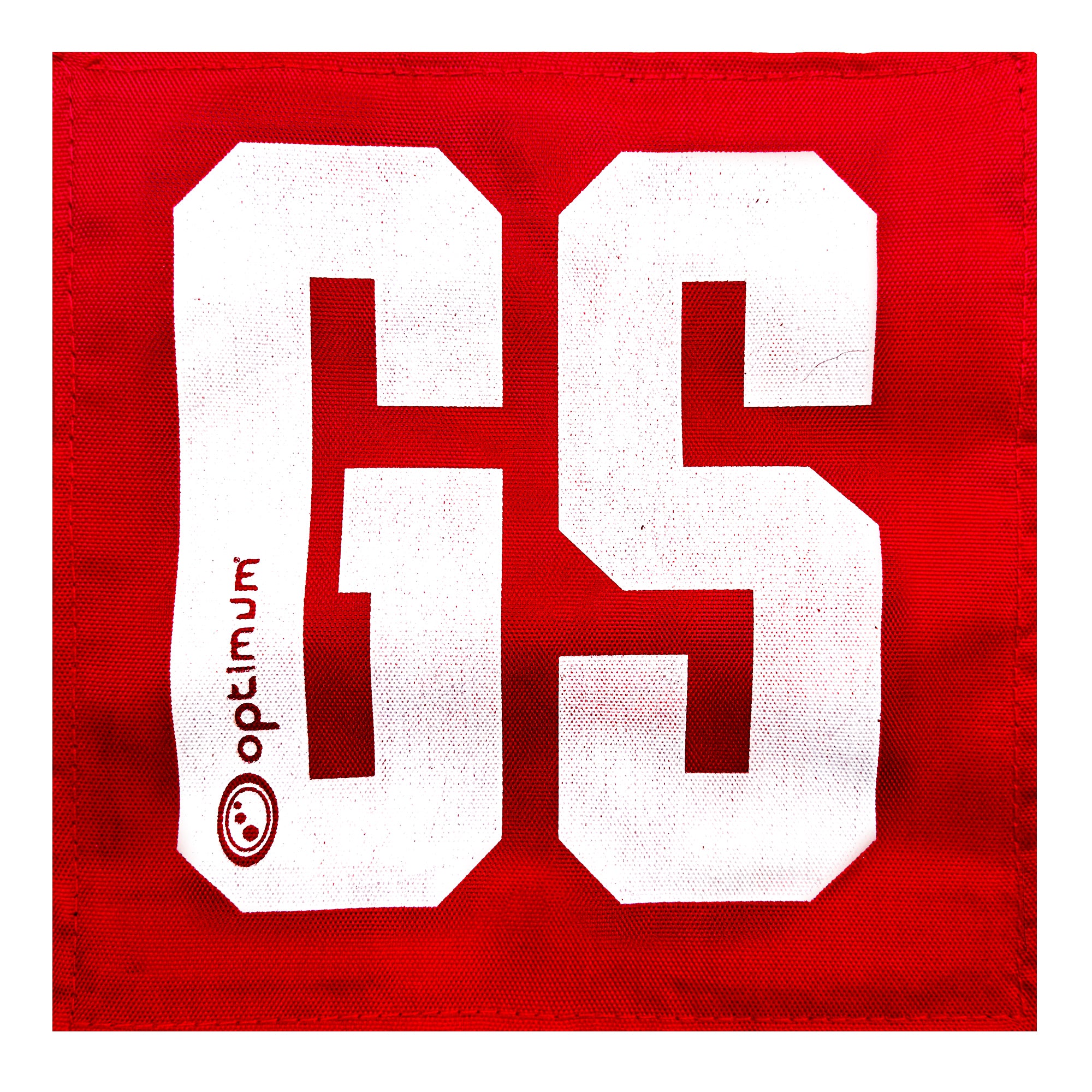 Netball Patches – Lightweight, Adjustable, Bold Lettering, 14-Pack - Optimum