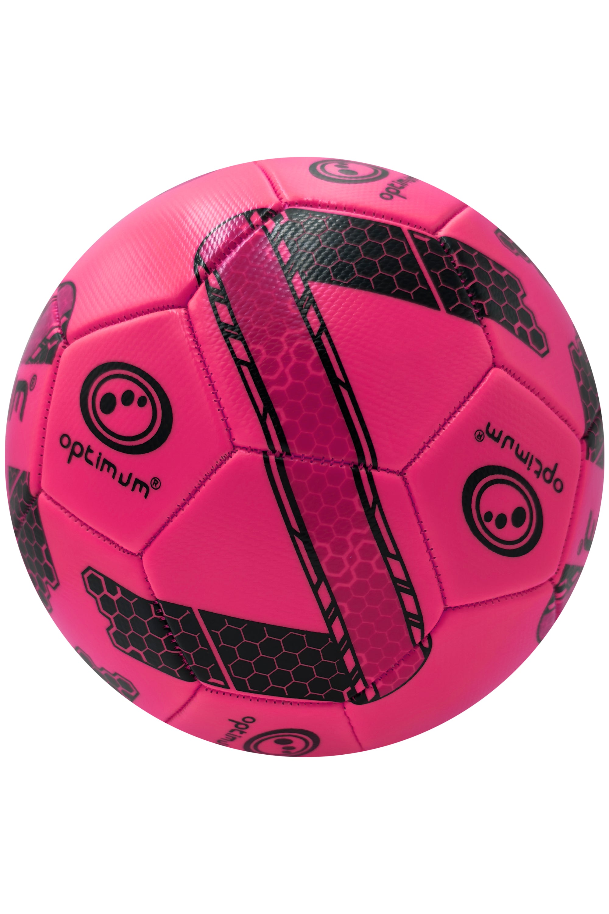 Optimum Classico Fluro Football - Orange / Yellow / Pink