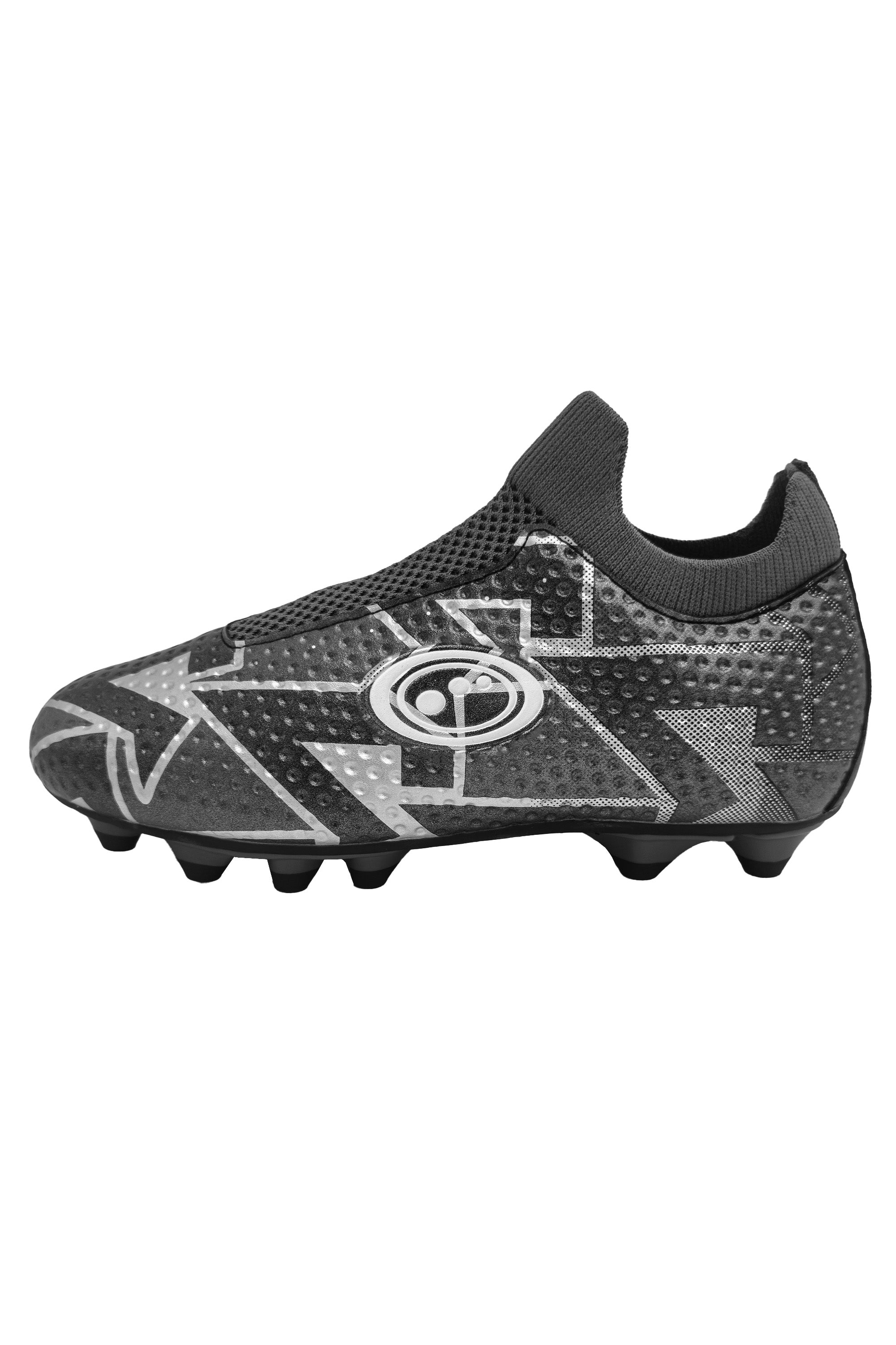 Aztec Junior Laceless Football Boots – Moulded Stud Sole, Lightweight, Size 1