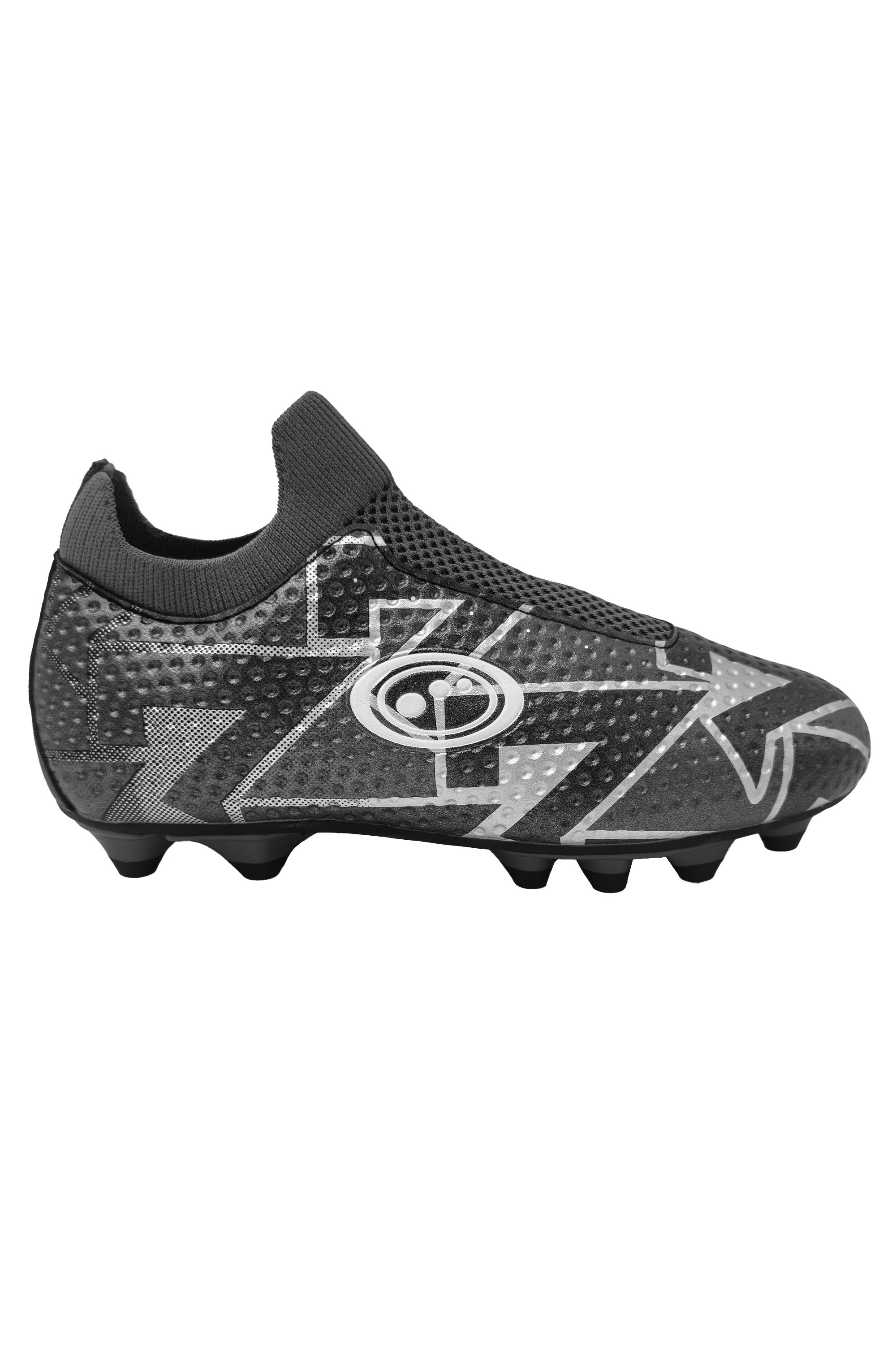 Aztec Junior Laceless Football Boots – Moulded Stud Sole, Lightweight, Size 1