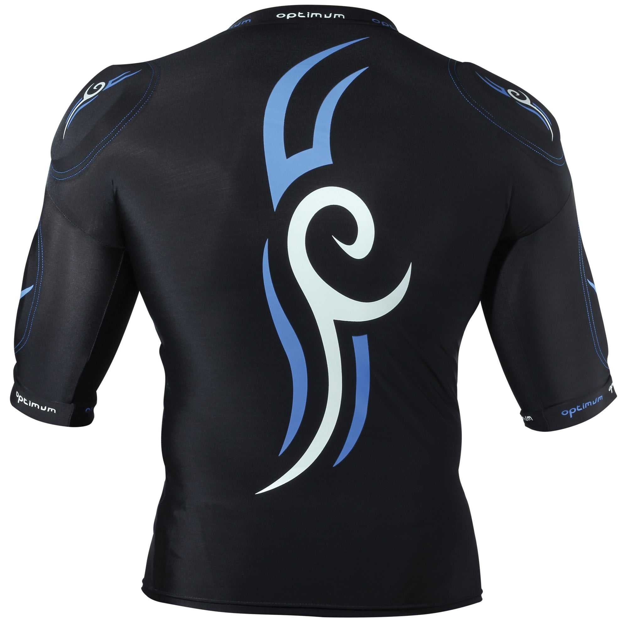 Tribal Five Pad Protective Top Blue Rugby Protective Tops