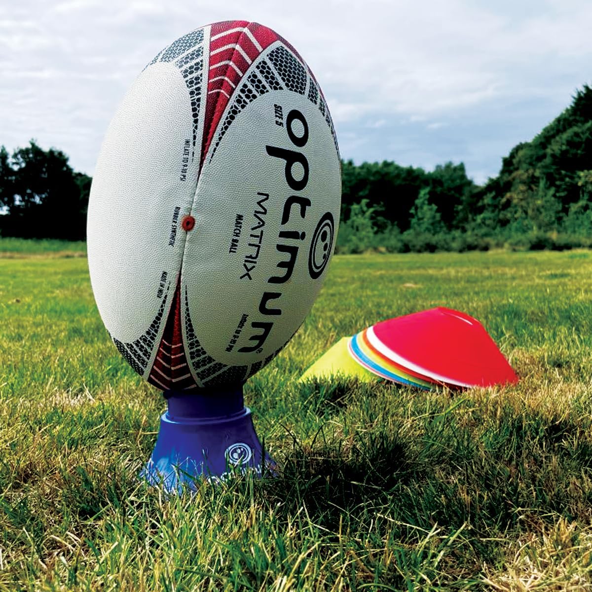Adjustable Rugby Kicking Tee EVA Impact Resistant Plastic - Optimum