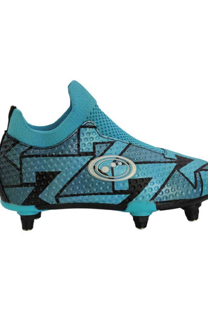 Side profile of the boot showing the removable screw-in metal studs