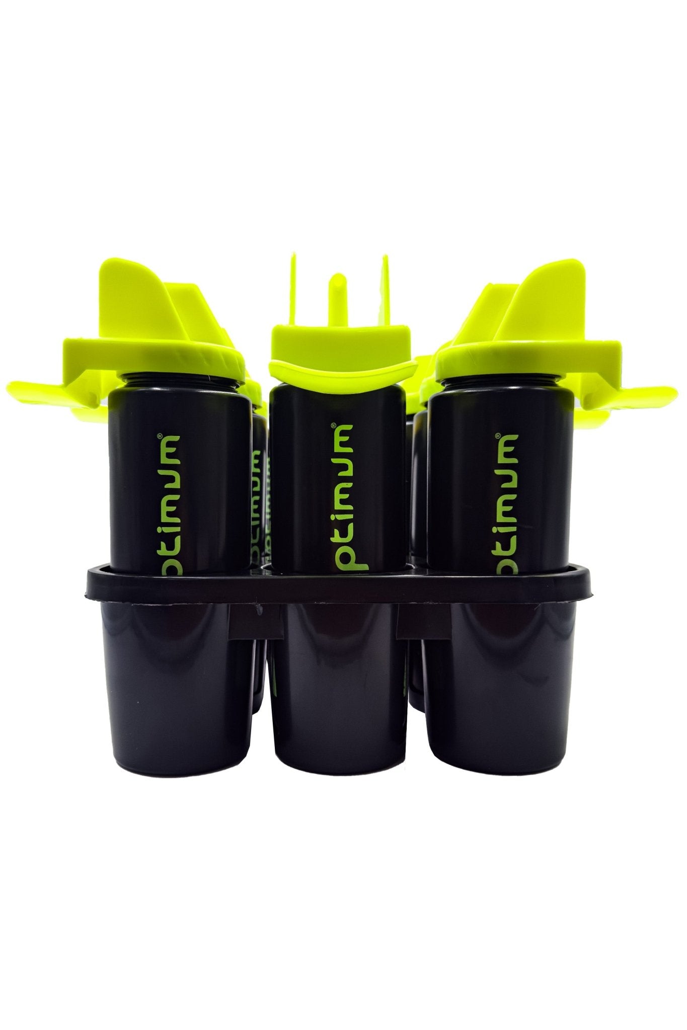 Bottle Carrier Set with 12 Reusable Sports Bottles – Team & Gym Use - Optimum