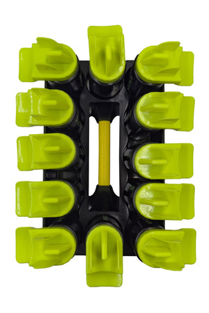 Bottle Carrier Set with 12 Reusable Sports Bottles – Team & Gym Use - Optimum