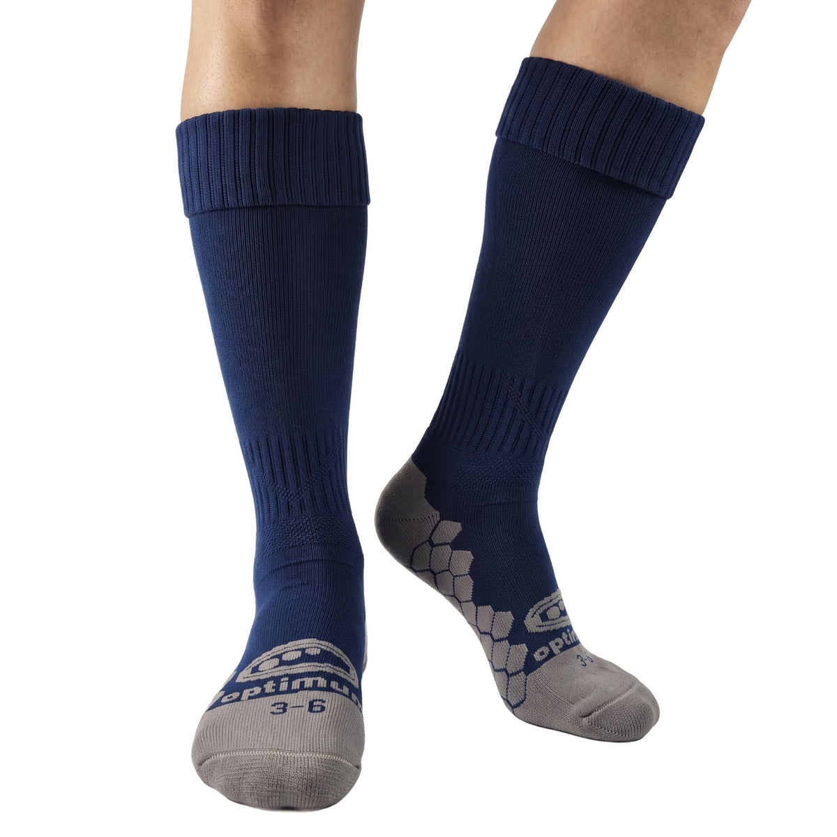 Classico knee-length football socks in navy - Optimum