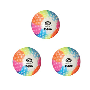 Fusion Hockey Balls – Seamless PVC Dimple & Smooth - Optimum