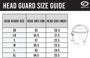 Optimum Razor Headguard Silver – Lightweight, Sizes XXS-XS-S-M-L, Durable - Optimum