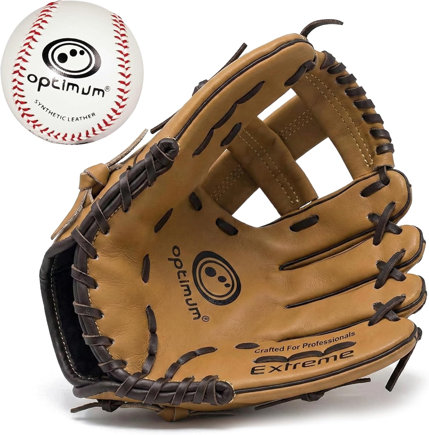 Baseball Glove and Ball Set (Junior) – 9-Inch Glove & Ball - Optimum