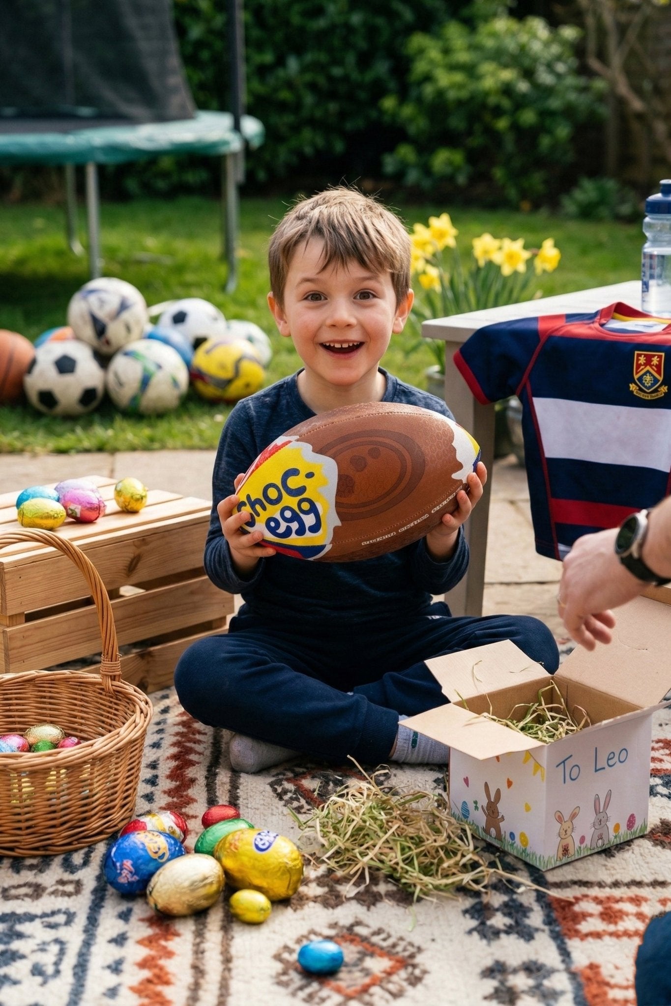 Choc Egg Easter Rugby Ball – Special Edition 2026 - Optimum