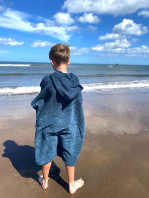 Drywrap Hooded Towel Robe – Beach Changing Poncho - Optimum