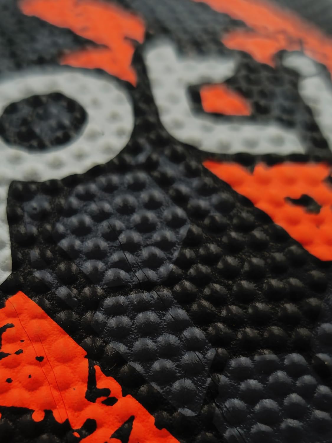 Street Basketball Black/Orange Mini – Durable Outdoor Basketball - Optimum