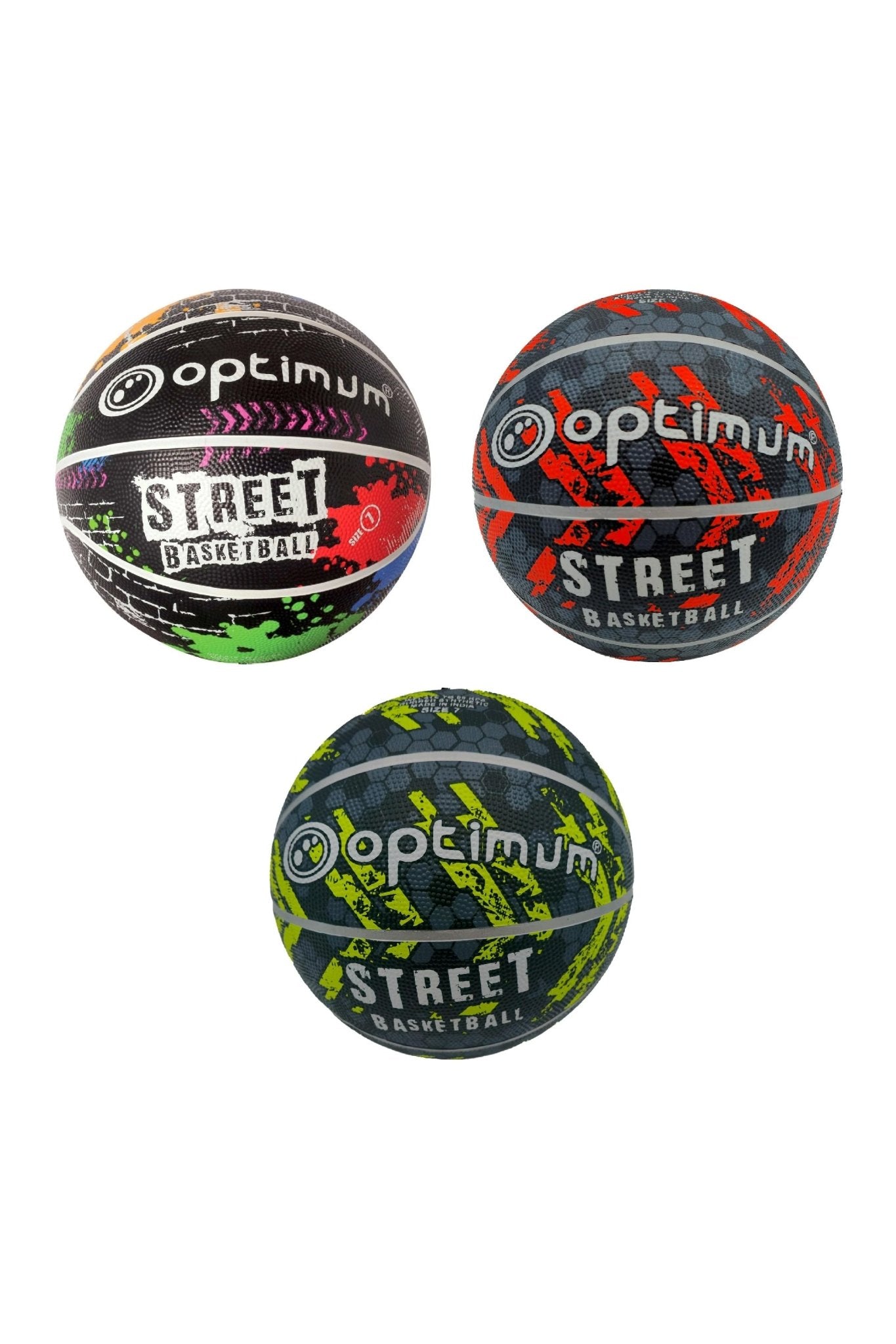 Street Basketball Range – Size 7 & Mini - Optimum