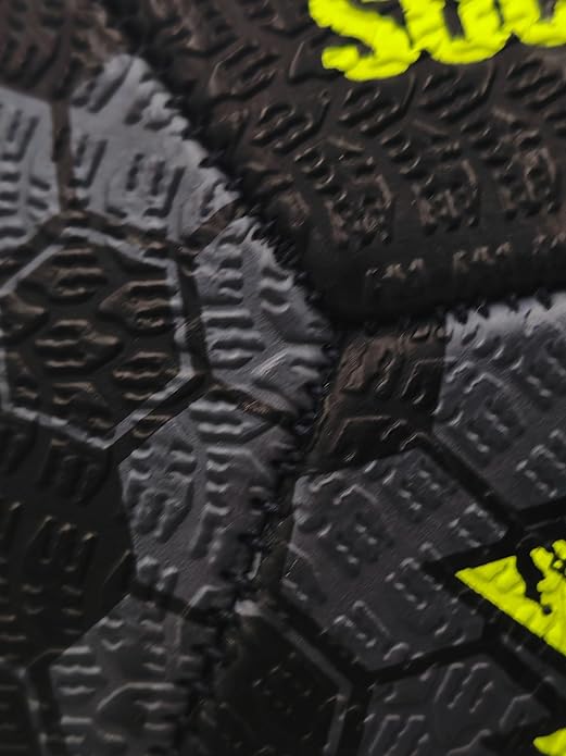 Street Football Size 5 – Black/Yellow, Durable Grip for All Surfaces - Optimum