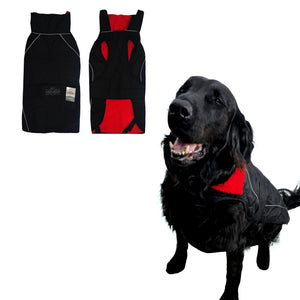 Waterproof Dog Jacket – Fleece-Lined, Reflective, Adjustable Fit - Optimum