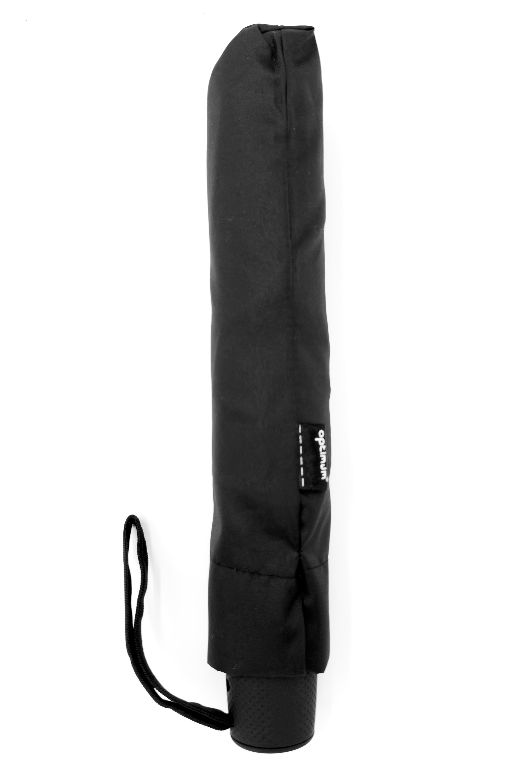 Optimum Unisex' s Black Automatic Umbrella Windproof Reinforced Frame, Small - Optimum