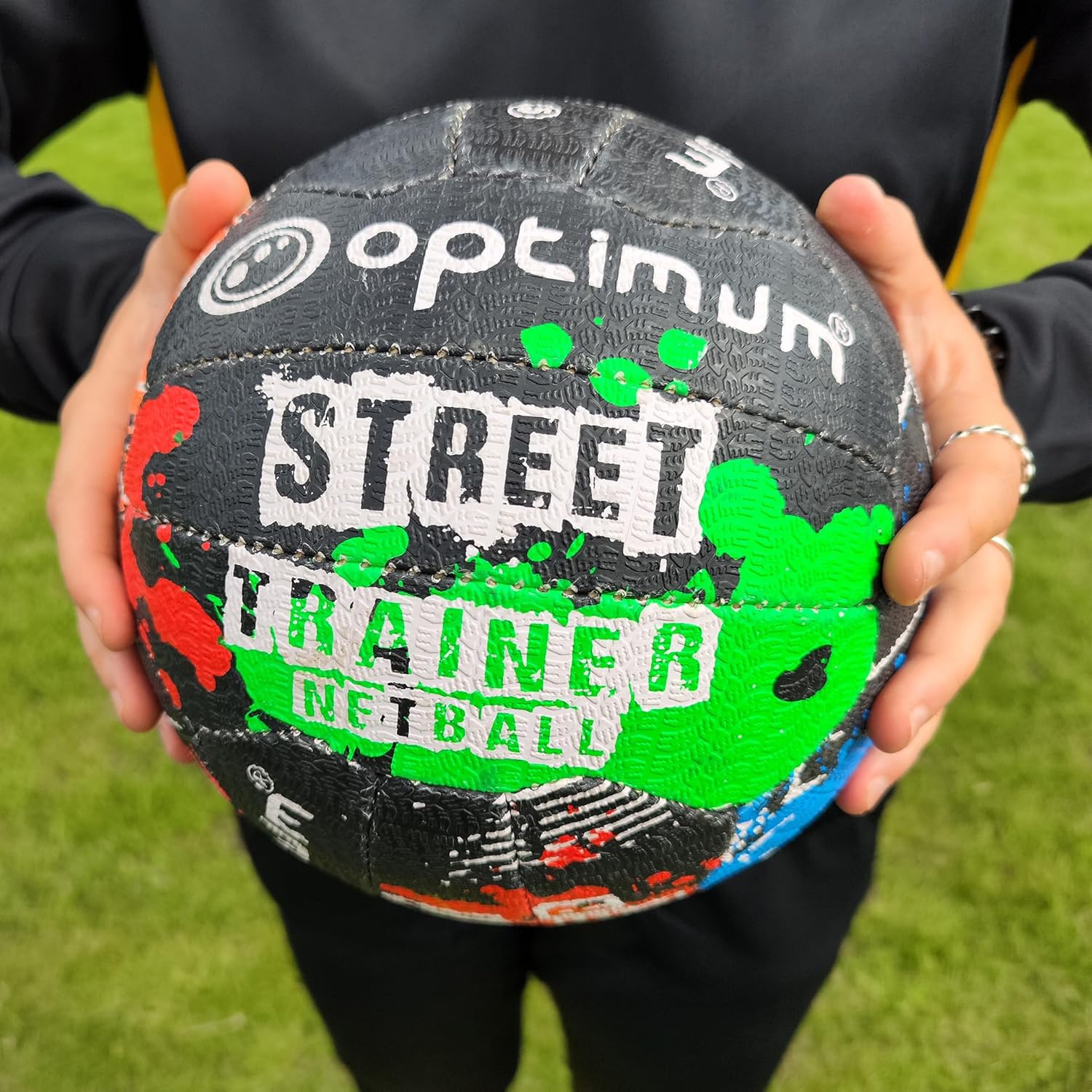 Optimum Unisex Street Netball, Made From Top-Grade Durable Korean Rubber - Optimum