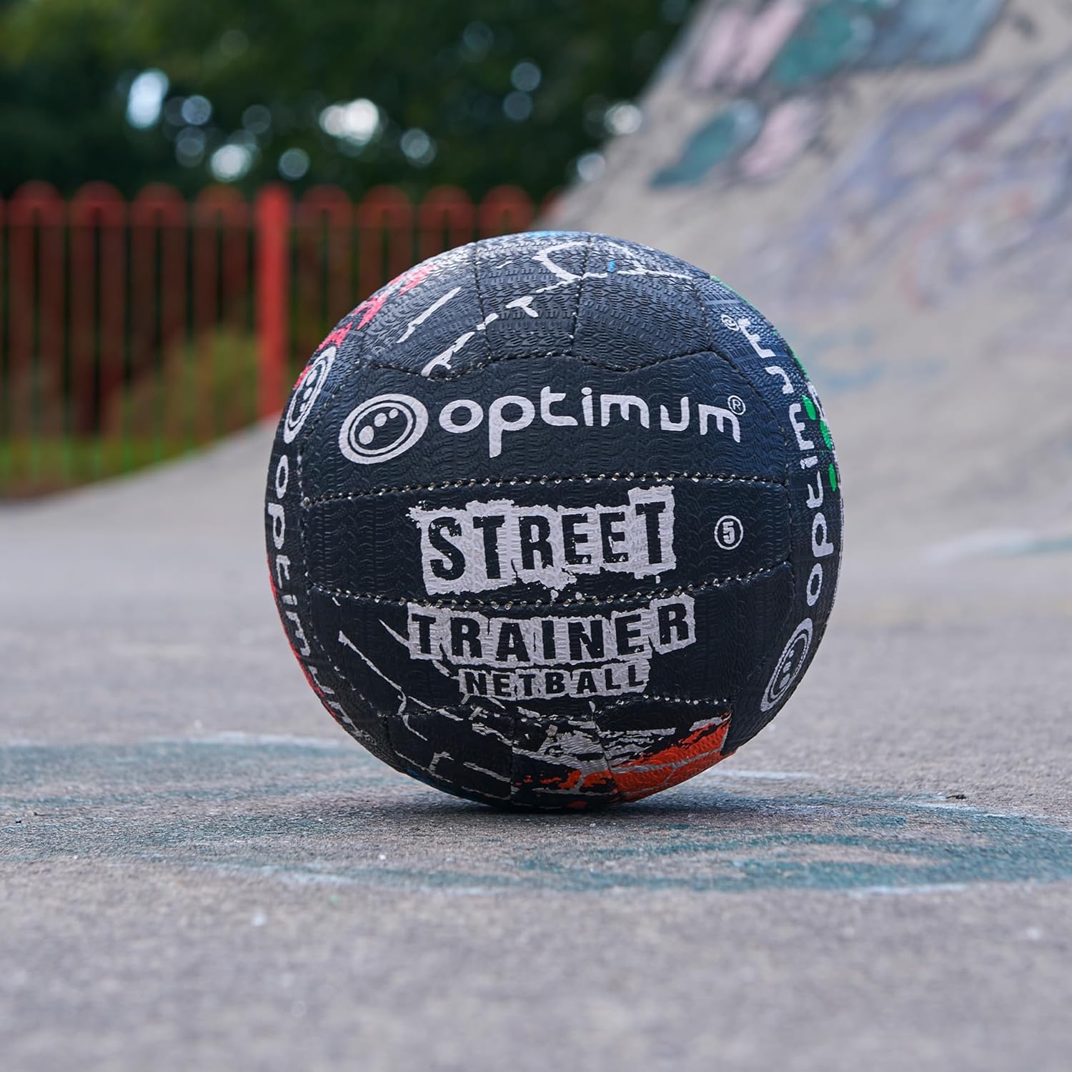 Optimum Unisex Street Netball, Made From Top-Grade Durable Korean Rubber - Optimum