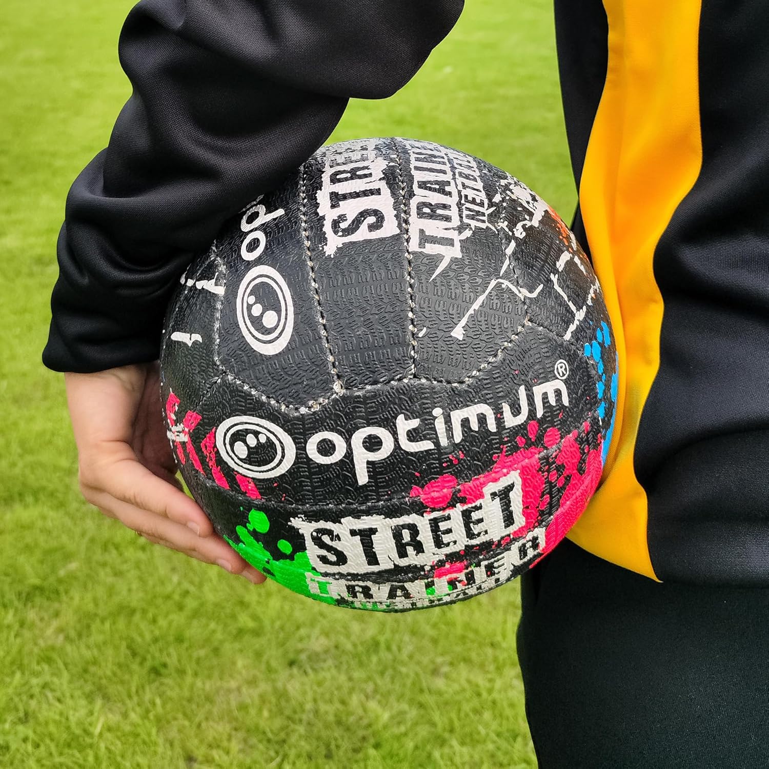 Optimum Unisex Street Netball, Made From Top-Grade Durable Korean Rubber - Optimum