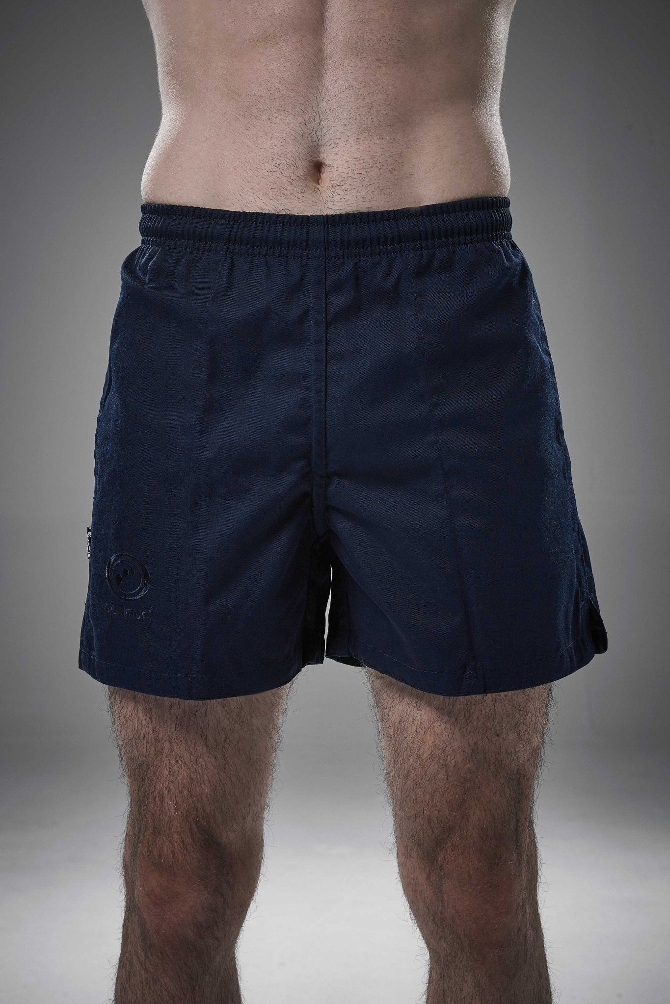 Auckland Rugby Shorts Navy Durable Heavyweight Training Wear - Optimum