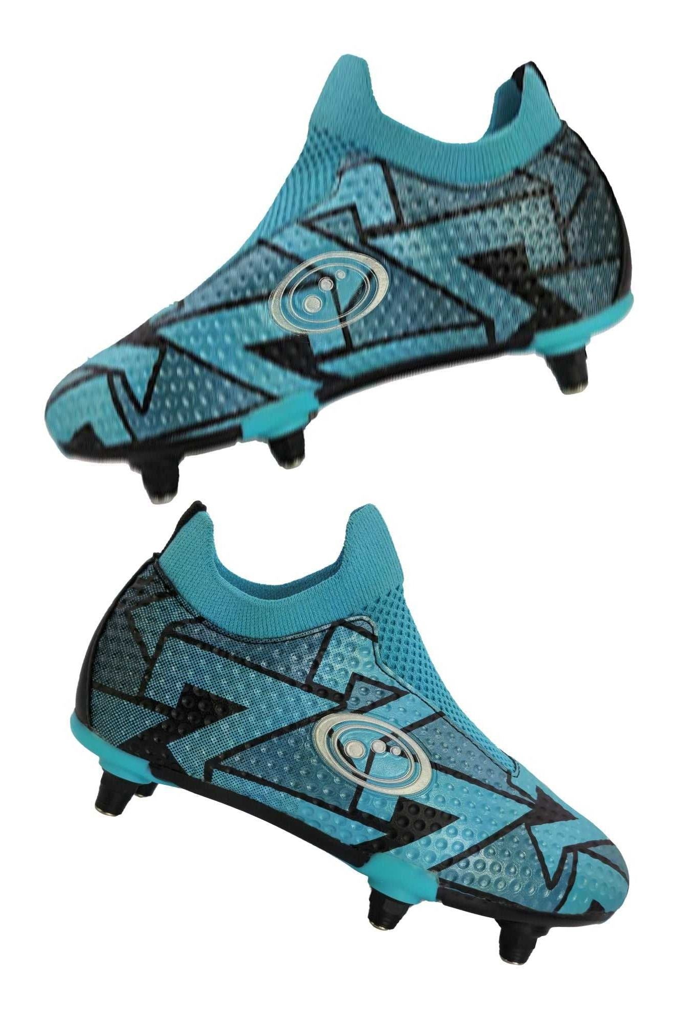 Aztec Junior Laceless Boots – 6 Stud Sole, Secure Fit & Traction - Optimum