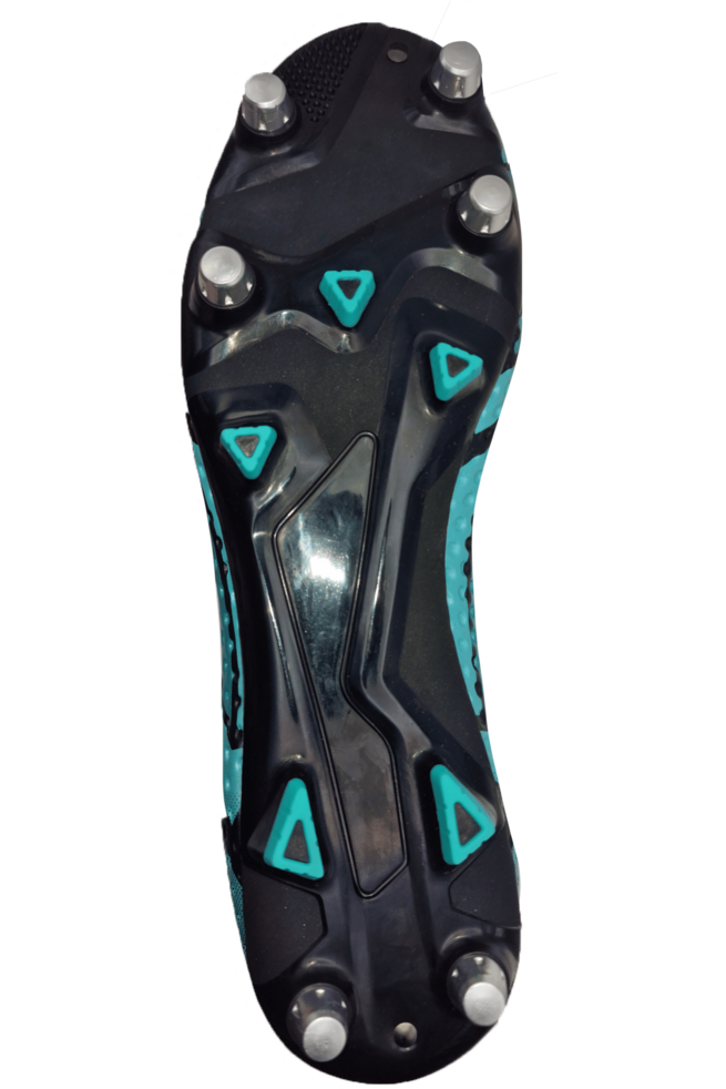 Aztec Senior Rugby Boots – Hybrid Sole, Lace-Up, Sizes 6-12 - Optimum