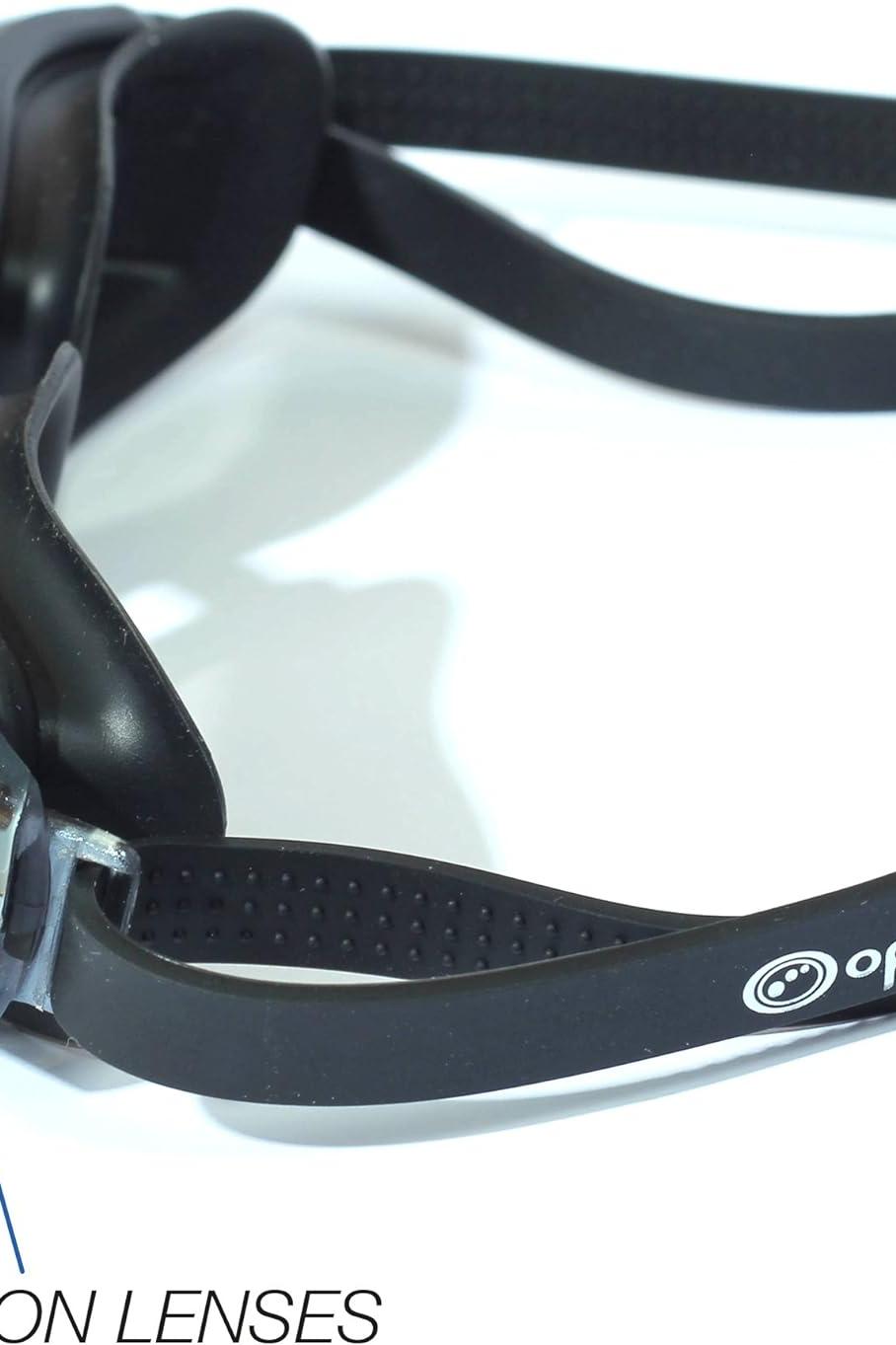 Black Swimming Goggles - Optimum