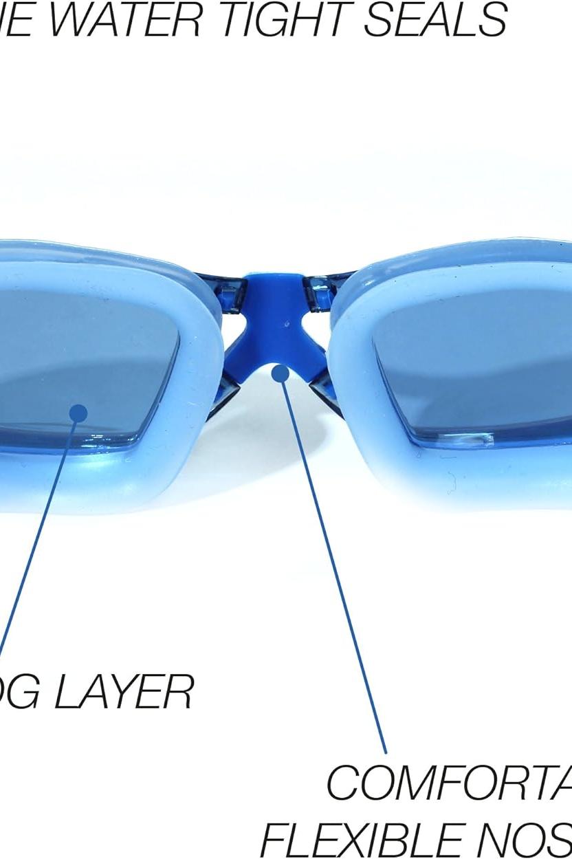 Blue Swimming Goggles - Optimum