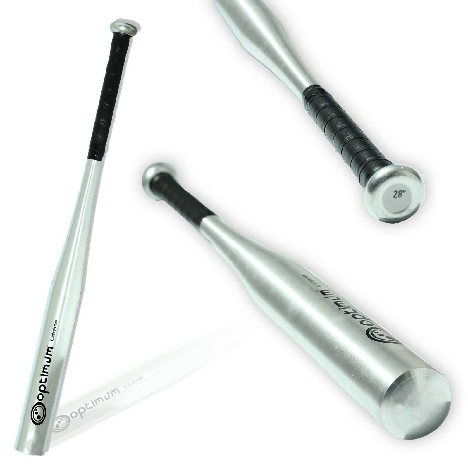 Extreme Aluminium Baseball Bat 28" – Lightweight, Non-Slip Grip - Optimum