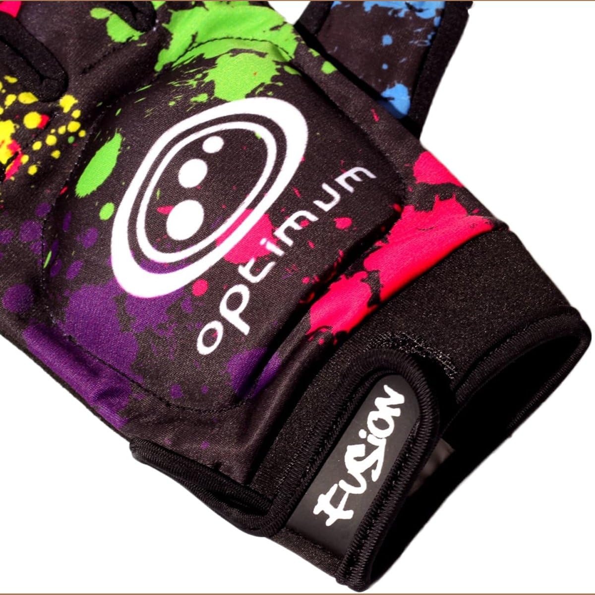 Fusion Full Finger Hockey Gloves - Optimum