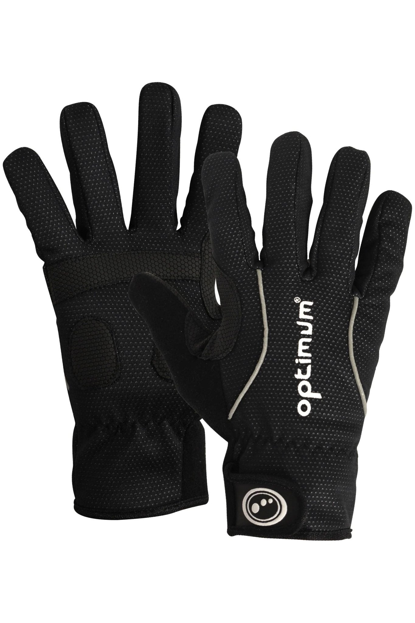 Black Thermal Winter Gloves - Insulated, Windproof & Water-Resistant - Optimum
