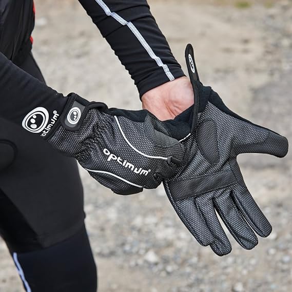 Hawkley Autumn Winter Cycling Gloves - Optimum