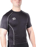 Hawkley Short Sleeve Cycling Jersey Black - Optimum