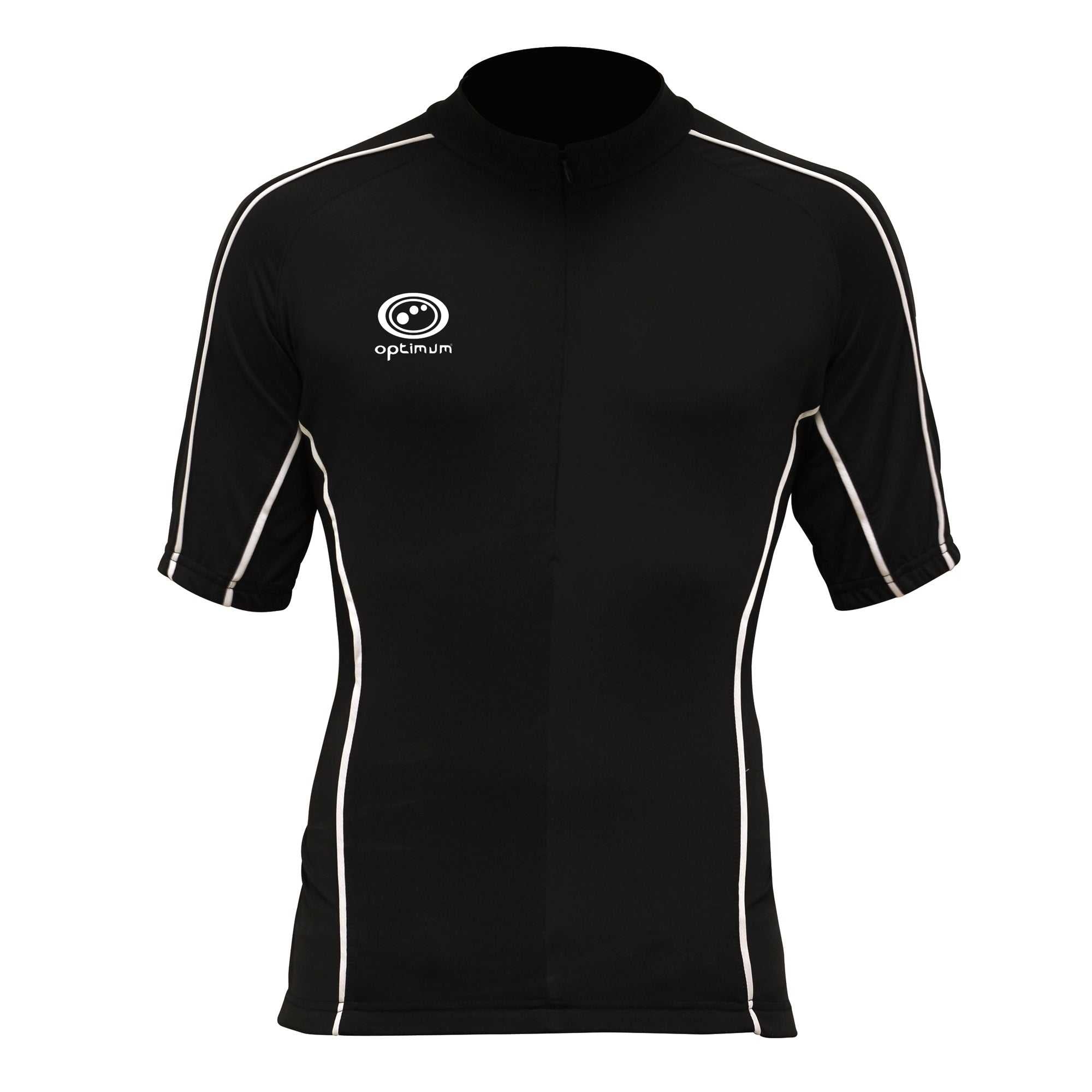 Hawkley Short Sleeve Cycling Jersey Black - Optimum