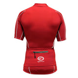 Hawkley Short Sleeve Cycling Jersey Red - Optimum
