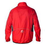 Hawkley Stowaway Rain Jacket Red - Optimum