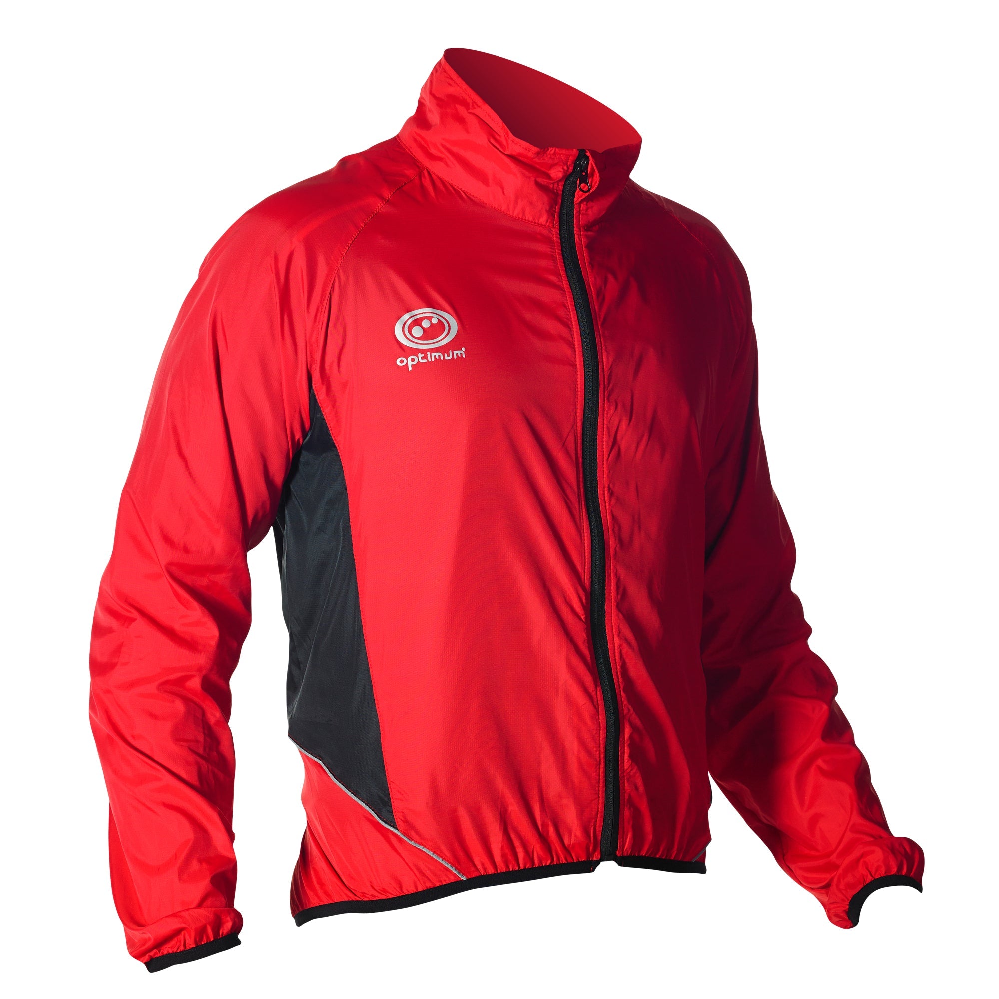 Hawkley Stowaway Rain Jacket Red - Optimum