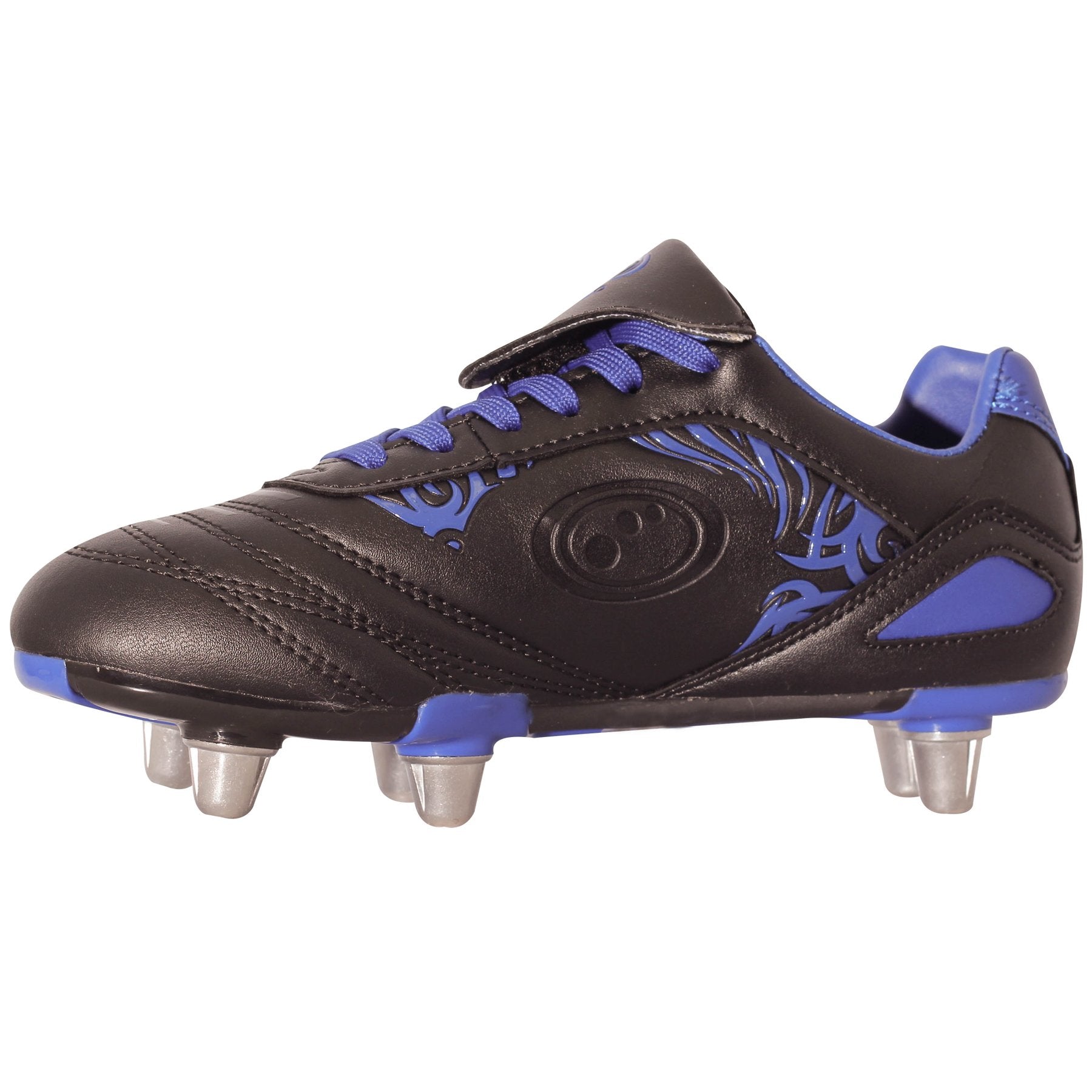 Junior Razor Lace Up 6 Stud Rugby Boot - Optimum